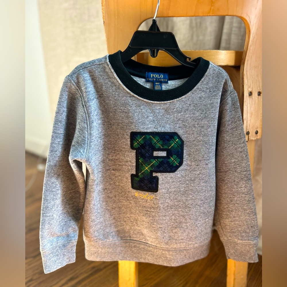 Polo Ralph Lauren Fleece Sweatshirt- Boys 4T
